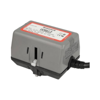 HONEYWELL VC6613ZZ 2-pont szabályzású állítómotor VC sorozatú szelepekhez segédkapcsolóval 230 V - gepesz.hu